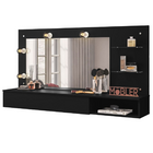 Penteadeira Camarim Com Espelho Suspensa Lumiere Escrivaninha