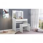 Penteadeira Camarim Com Led E Banqueta Atraente Demóbile