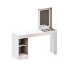 Penteadeira Camarim Com Led Espelho 1 Porta 135,5cm Multimóve