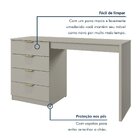 Penteadeira Camarim Com Porta Joias E Tampo Reclinável 4 Gave