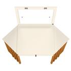 Penteadeira Camarim De Canto Glitter 1 Gaveta - Móveis Albatr