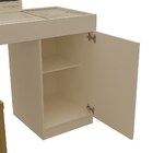 Penteadeira Camarim Escrivaninha De Canto Star Freijó/off Whi