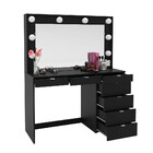 Penteadeira Camarim Escrivaninha Quarto Las Vegas Com Espelho
