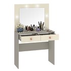 Penteadeira Camarim Espelho Led 2 Gavetas 90cm Maia Fellicci