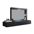 Penteadeira Camarim Lajolie Preto Com Espelho