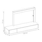 Penteadeira Camarim Lajolie Preto Com Espelho