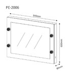 Penteadeira Camarim Lauren 1 Gaveta Branco - Pnr Móveis