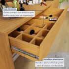 Penteadeira Camarim Londres New Naturalle