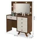 Penteadeira Camarim Luna Sem Banqueta - Móveis Luapa