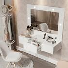 Penteadeira Camarim Lux Lux Suspensa Sofia 3 Gavetas C/ Led B