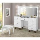 Penteadeira Camarim Mila Com Banqueta - Móveis Luapa