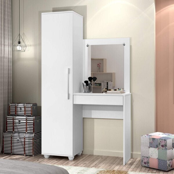 Penteadeira Camarim Multiuso Com Espelho Sofia J&a Móveis Bra