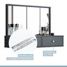 Penteadeira Camarim Onix Com Espelho Tigus Baby - Preto