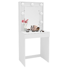 Penteadeira Camarim Para Quarto Com Espelho 01 Gaveta Lavínia