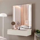 Penteadeira Camarim Paris 1 Gaveta Off White  - Mavaular