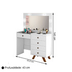 Penteadeira Camarim Princesa Móveis Luapa