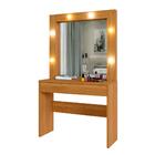 Penteadeira Camarim Requinte 1 Gaveta  Mavaular Naturale