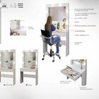 Penteadeira Camarim Romance - Off/ White Mavaular