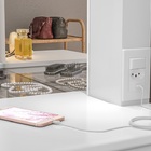 Penteadeira Camarim Rosa  Alto Padrão Led Espelho Luxo