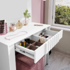 Penteadeira Camarim Rouge Branco - Bechara Móveis