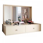 Penteadeira Camarim Suspensa Alice 2 Gavetas Com Espelho Off