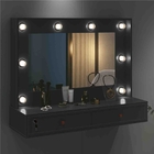 Penteadeira Camarim Suspensa Belmont Preto