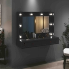 Penteadeira Camarim Suspensa Belmont Preto