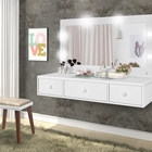 Penteadeira Camarim Suspensa Savi Led 3 Gavetas