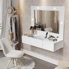 Penteadeira Camarim Suspensa Sofia Branco - Ofertamo