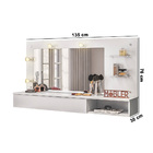 Penteadeira Camarim Suspenso Arlete Com Espelho 01 Gaveta 135