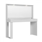 Penteadeira Camarim Versa Home Com Luz E Espelho Branco - Tel