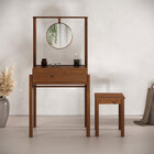 Penteadeira Camarim Vintage Maquiagem Escrivaninha Castanho L