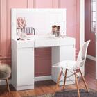 Penteadeira Carina Branco 4 Leds