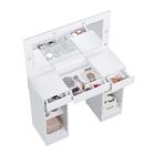 Penteadeira Carina Branco 4 Leds