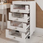 Penteadeira Carrinho De Maquiagem Salão De Beleza 4 Gavetas C