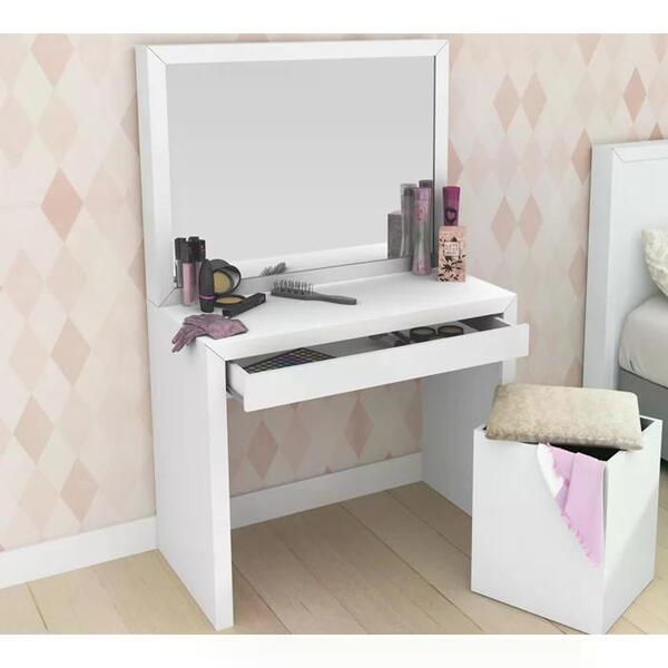 Penteadeira Com 01 Gaveta Pe2000 Tecno Mobili