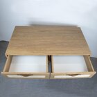 Penteadeira Com 2 Gavetas Retrô 77cm X 90cm Olmo