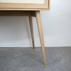 Penteadeira Com 2 Gavetas Retrô 77cm X 90cm Olmo