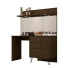 Penteadeira Com 3 Gavetas Diamantine Canela