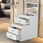 Penteadeira Com Banco Gaveteiro Multiuso Funcional Maquiagem