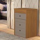 Penteadeira Com Banco Gaveteiro Multiuso Funcional Maquiagem