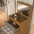 Penteadeira Com Banco Gaveteiro Multiuso Funcional Maquiagem