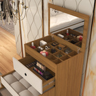 Penteadeira Com Banco Gaveteiro Multiuso Funcional Maquiagem