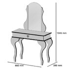 Penteadeira Com Banqueta 1 Gavetão Lilly Imcal