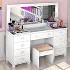 Penteadeira Com Banqueta Camarim Duquesa Branca