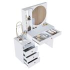 Penteadeira Com Espelho 04 Gavetas Proddy