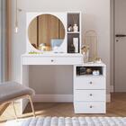 Penteadeira Com Espelho 04 Gavetas Proddy