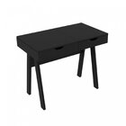 Penteadeira Com Espelho 1 Gaveta Espresso Móveis Preto