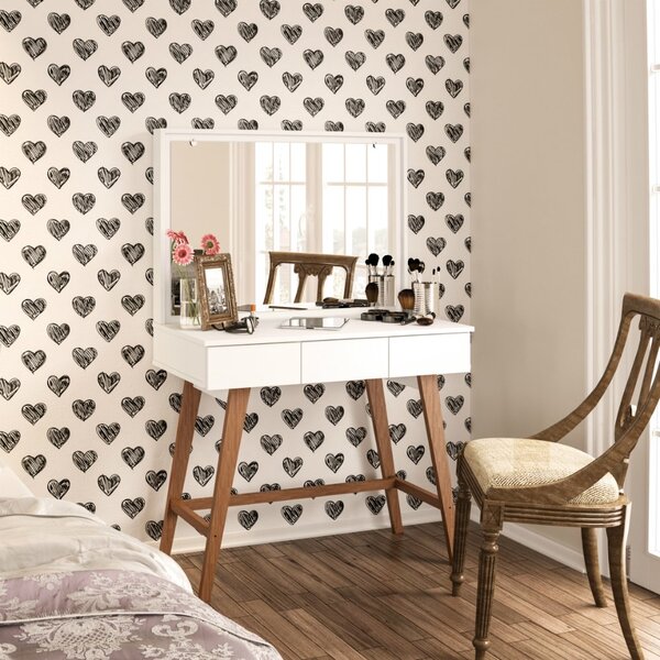 Penteadeira Com Espelho 3 Gavetas Ipanema Politorno