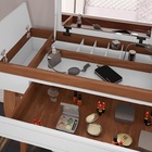 Penteadeira com Espelho Alice + Banqueta Alice